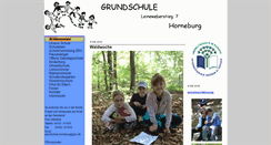 Desktop Screenshot of grundschule-horneburg.de